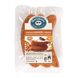Sausages with Orange and Red Dry Wine 360g Moutevelis