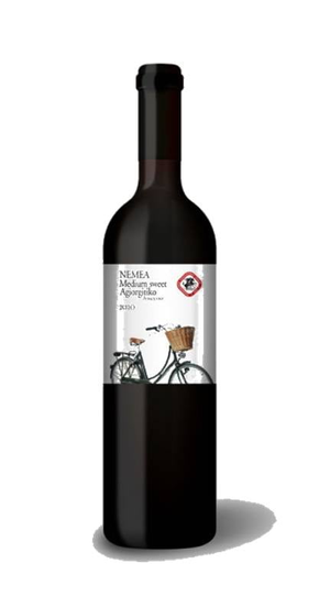 Nemea Agiorgitiko Semi-Sweet Red Wine 750ml Nemea Cooperative
