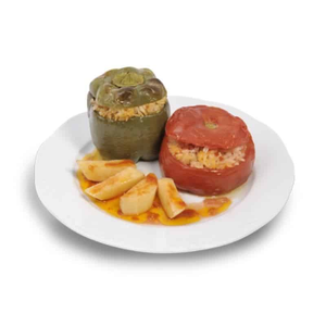 Gemista - Tomatoes and Peppers Stuffed with Rice 400g Elfa