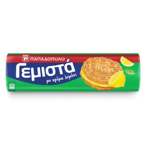 Gemista Biscuits with Lemon Filling 200g Papadopoulou