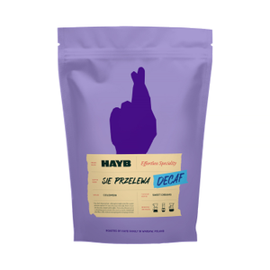 HAYB - kawa ziarnista bezkofeinowa SIE PRZELEWA Decaf Filter 250 g