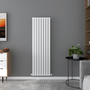 Milan Designer Vertical Flat Panel Radiator - Various Sizes - White - 560