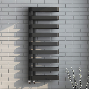 Luxe Towel Radiator - Black - 1300