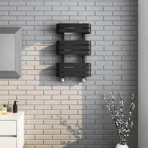 Oasis Towel Radiator - Various Sizes - Black - 850