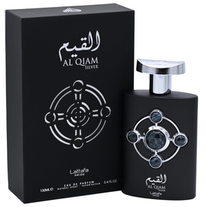 Al Qiam Silver by Lattafa cologne for men EDP 3.3 / 3.4 oz New in Box