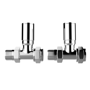 Senator Premium Valve - Straight - Chrome