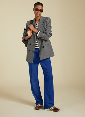 Marian Ponte Wide Leg Trousers - UK 16 | EU 42 | US 12 / Royal Blue