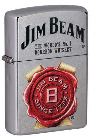 Zippo Jim Beam Street Chrome Colour
