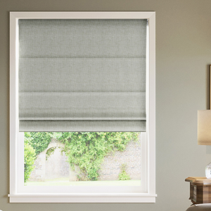 Melrose (Blackout), Silver Rain - Roman Blind