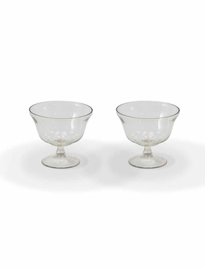 Murcot Bowl - Glass, Clear, Set of 2