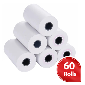 60 Rolls 57x30mm Thermal Paper EFTPOS Roll