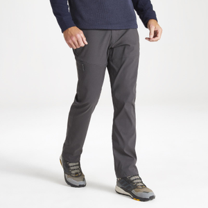 Craghoppers Mens Kiwi Pro II UPF Protect Stretch Walking Trousers - 32 S / Dark Lead