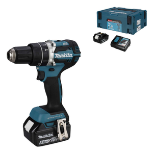 DHP484RTJ 18V LXT Brushless Combi Drill with 2 x 5.0Ah Batteries