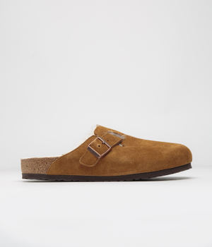 Birkenstock Boston Shearling Clogs - Mink