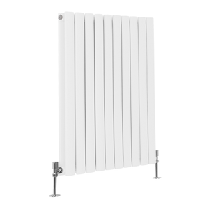 Milano Aruba - Horizontal Designer Radiator - Double Panel - 800mm x 590mm - White