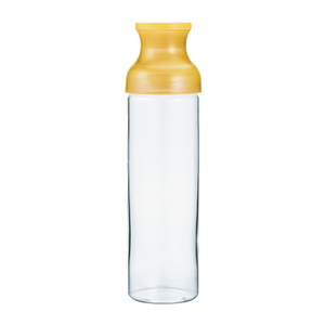 Hario butelka szklana Cold Brew Tea z filtrem 1000ml żólta