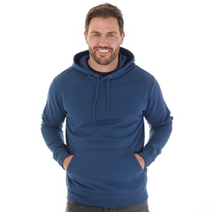 Kangaroo Poo Mens Fleece Hoodie Dark Denim