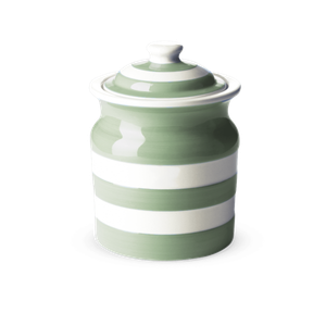 Willow Green Plain Storage Jar 168cl