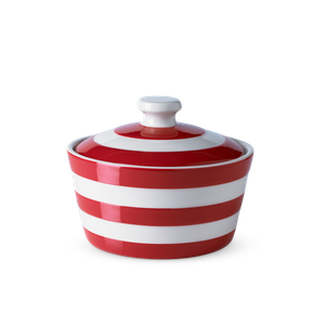 Cornish Red Butter Dish