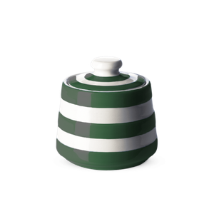 Adder Green Covered Sugar Bowl