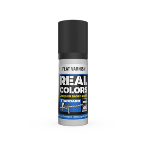AK Interactive RC801 Flat Varnish 17ml Real Colours Lacquer Paint