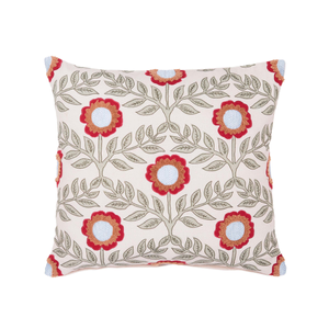 Floral Trellis Cushion 45cm x 45cm, Multi