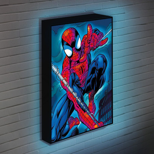 Marvel Spider-Man Light Up Canvas