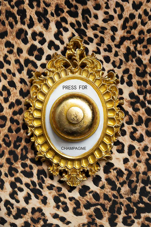 Press For Champagne Wall Ornament