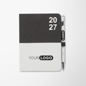 Two-Tone Recycled Reverie Planner & Pen Set