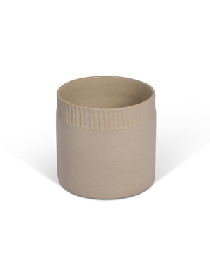 Fernham Canister - Stoneware, Stone, Medium