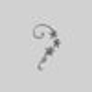 THORA. Climbing Ivy Ear Stud - Silver - Silver / Single Left Ear