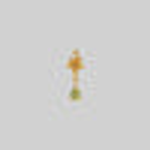 FERONIA. Ivy Leaf Peridot Ear Stud - Gold - Gold