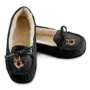 Pawprints On My Heart Women's Shoes - German Shepherd