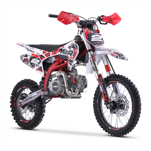 M2R RS-R 125 125cc 17/14 88cm Red/White Dirt Bike