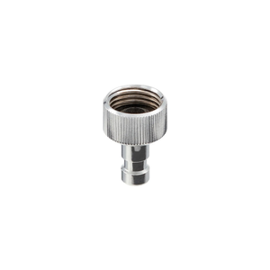 Harder & Steenbeck – Chrome Airbrush Quick Release Tail to 1/8 BSP Female 104064
