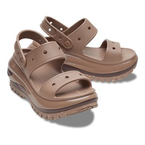 Crocs Mega Crush Sandals Latte