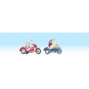 Noch 45905 Motorcyclists (2x2) Figure Set TT Scale