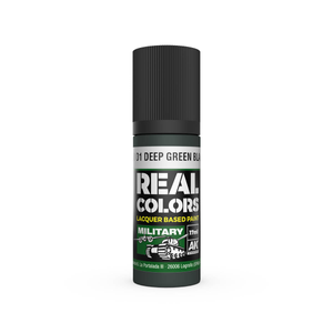 AK Interactive RC954 IJN D1 Deep Green Black 17ml Real Colours Lacquer Paint