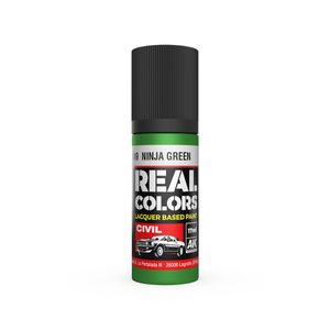 AK Interactive RC849 Ninja Green 17ml Real Colours Lacquer Paint