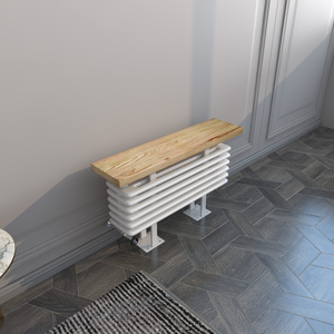 Ferro Bench Radiator - Various Sizes - White - 850
