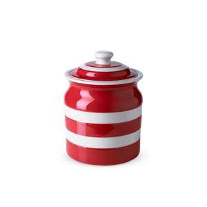 Cornish Red Plain Storage Jar 84cl