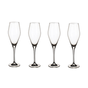 Villeroy & Boch La Divina Set Of 4 Champagne Flutes