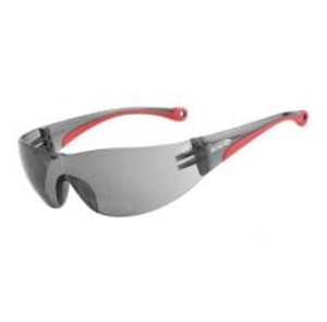 Scope MaxVue Bifocal Safety Glasses Red Frame +3.0 Dioptre - Smoke Lens