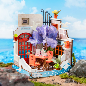 Rolife The Muse Bookshop DIY Miniature House DS040