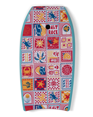 Tiles 37" Bodyboard in Pink