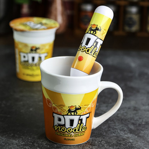Curry Pot Noodle Mug and Spinning Fork Set