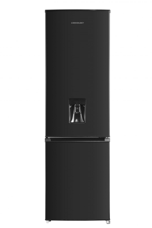 270L Black Fridge Freezer with Water Dispenser