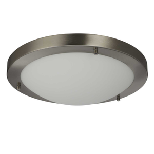 Searchlight Geneva 13W LED Light Fitting Satin Silver 3000K
