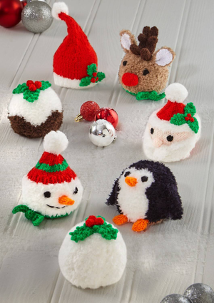 Christmas Candy Covers in King Cole Truffle (9196)