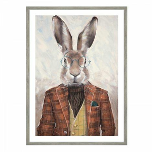 Gentleman Hartley — Framed Hare Artwork
